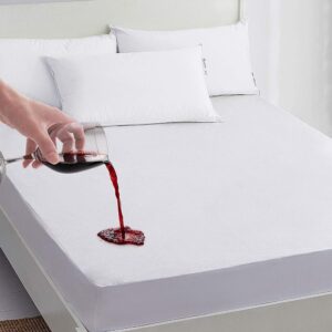 Husa impermeabila pentru protectie saltea pat 90x200 cm - Fortir , Bumbac 100 %