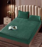 Husă Pat tip Topper cu elastic + 2 fețe de pernă 180x200 cm JOJTC18001 - imagine 2