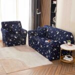Set Husa Elastica pentru Canapea 2 Locuri + Fata de Perna