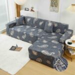 Set Huse Elastice pentru Coltar  + 2 Fete de Perna