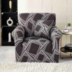 Set Husa Elastica pentru Fotoliu + Fata de Perna, Marime Universala