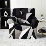 Set Husa Elastica pentru Fotoliu + Fata de Perna, Marime Universala