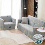 Set Husa Elastica pentru Canapea 3 Locuri + Fata de Perna