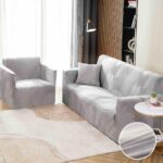 Set Husa Elastica pentru Canapea 2 Locuri + Fata de Perna