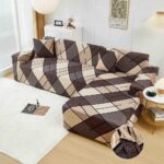 Set Huse Elastice pentru Coltar  + 2 Fete de Perna