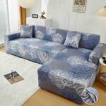 Set Huse Elastice pentru Coltar  + 2 Fete de Perna