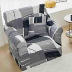 Set Husa Elastica pentru Fotoliu + Fata de Perna, Marime Universala