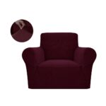 Set  2 Huse Fotolii Lycra - Bordo