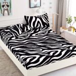 Husa Pat Dublu cu elastic cu 2 fete de perna, tesaturaTip Finet JOJHP94