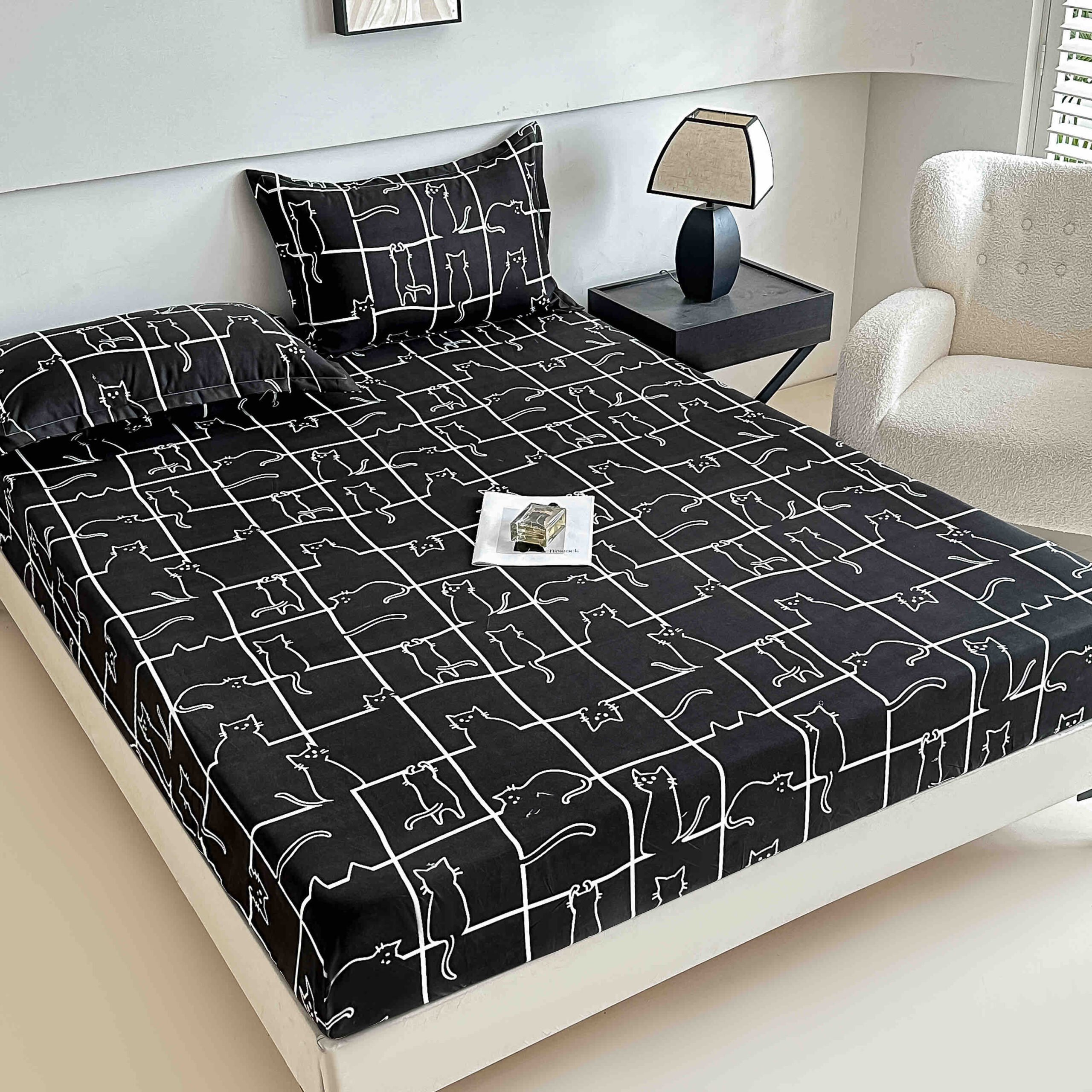 -P1pniW_gU87xw0h8qW6 (1) Husa Pat Dublu cu elastic cu 2 fete de perna, tesaturaTip Finet JOJHP106 - imagine 1