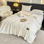 Pătură Jojo Home din Cașmir Artificial 200x230 cm, Crem